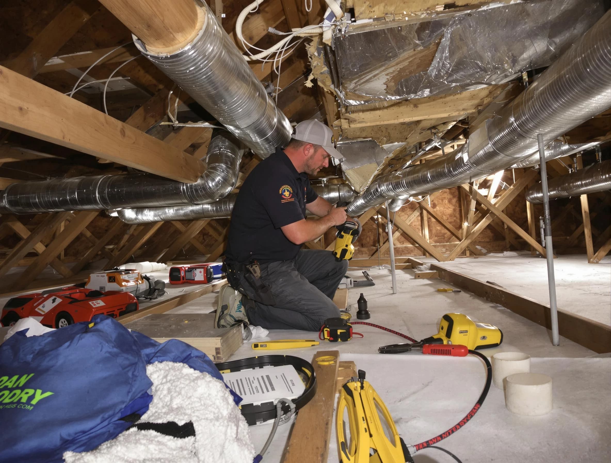 Professional air duct repair by Bountiful Air Duct Cleaning in Bountiful