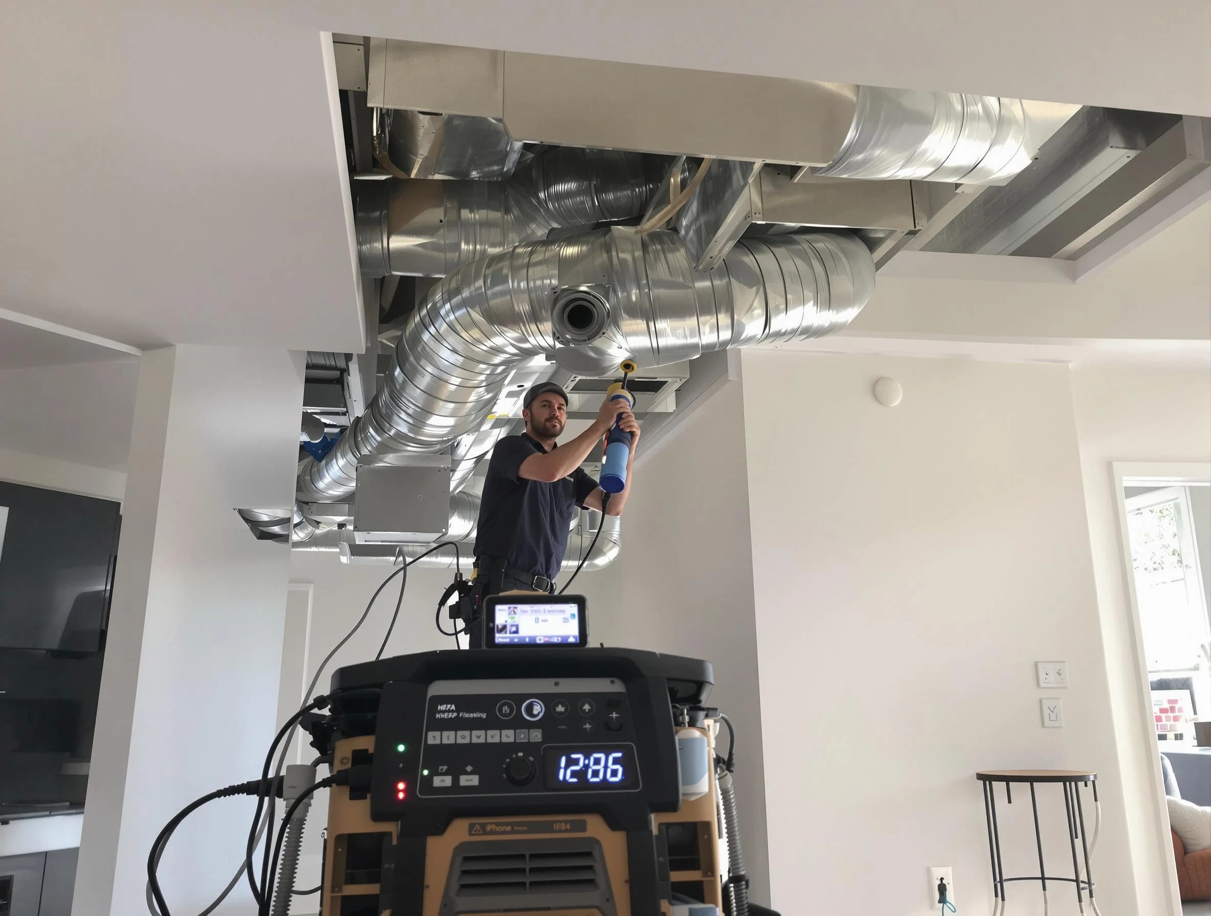 Advanced pure air duct cleaning by Bountiful Air Duct Cleaning in Bountiful