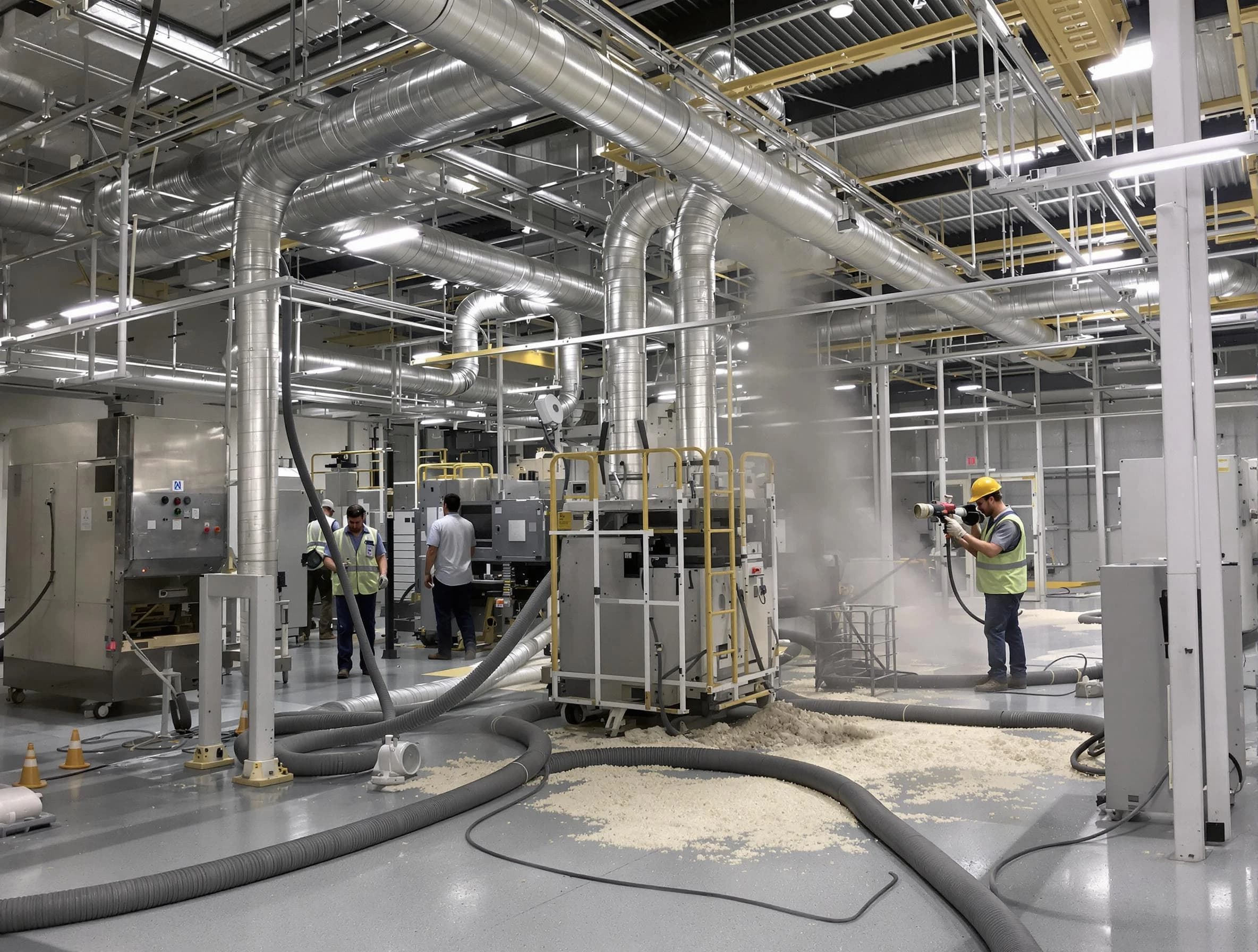 Heavy-duty industrial duct cleaning by Bountiful Air Duct Cleaning in Bountiful