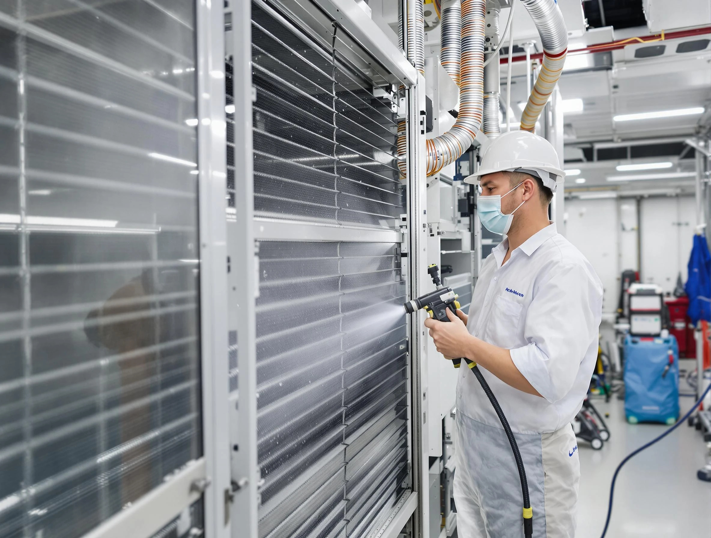 Professional AC coil cleaning by Bountiful Air Duct Cleaning in Bountiful