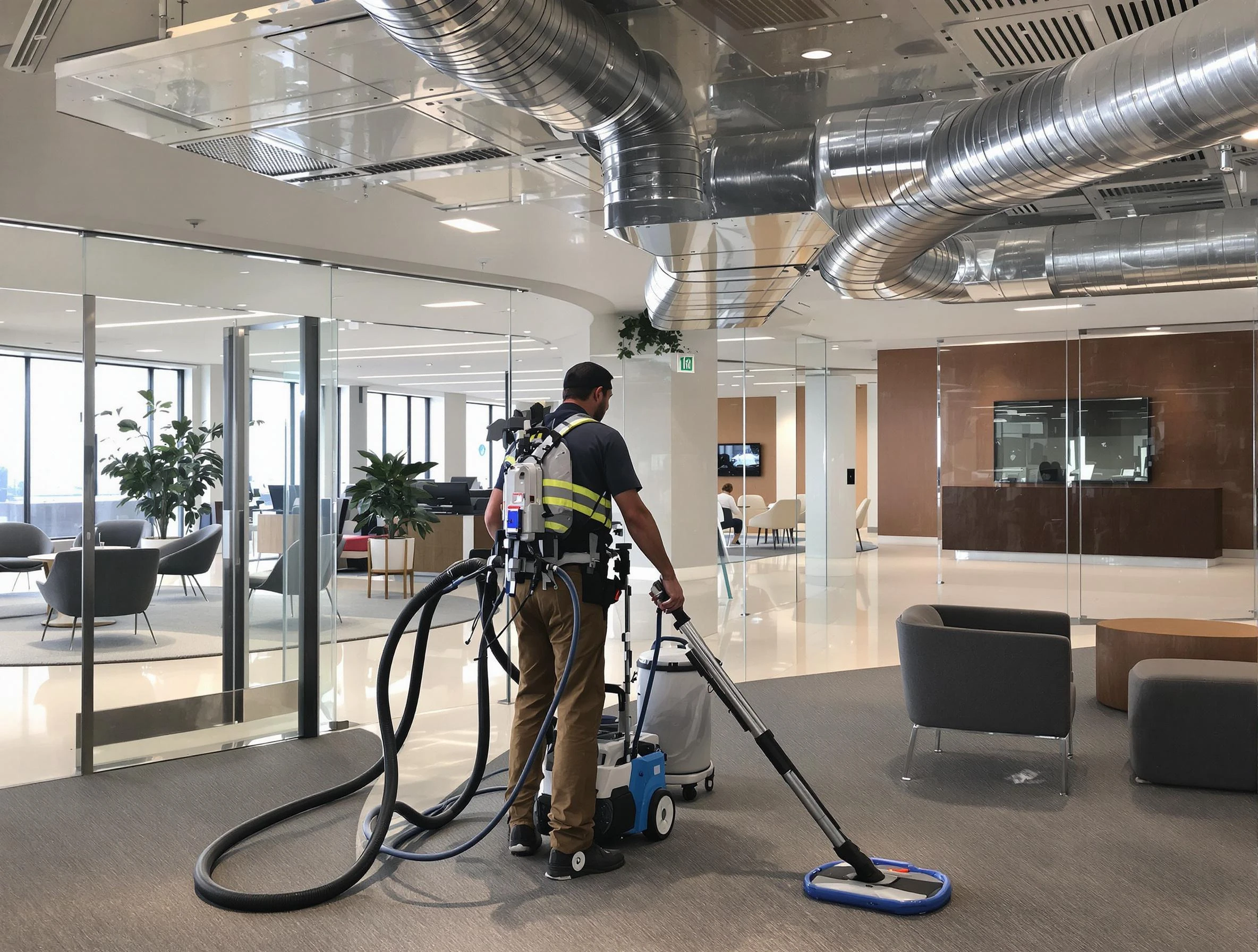 Commercial duct cleaning service by Bountiful Air Duct Cleaning in Bountiful