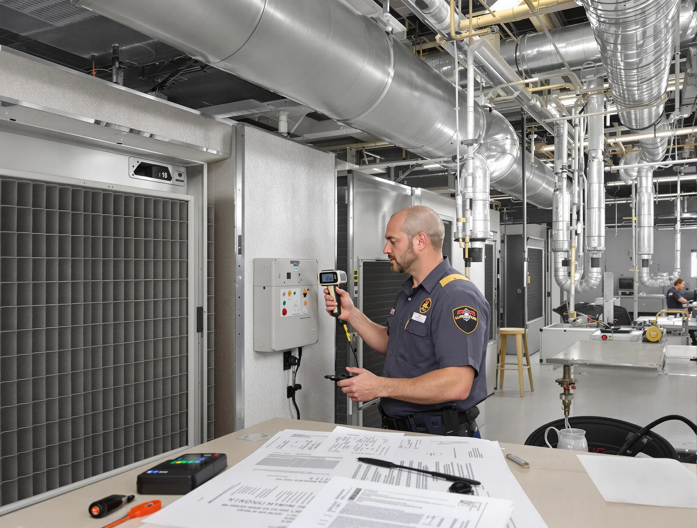 Professional filter system inspection by Bountiful Air Duct Cleaning in Bountiful